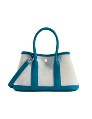 Austin Blaze Magnolia crossbody mini tote handbag in blue