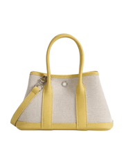 Austin Blaze - Austin Blaze Magnolia 25 Canvas Leather Tote -cross body strap