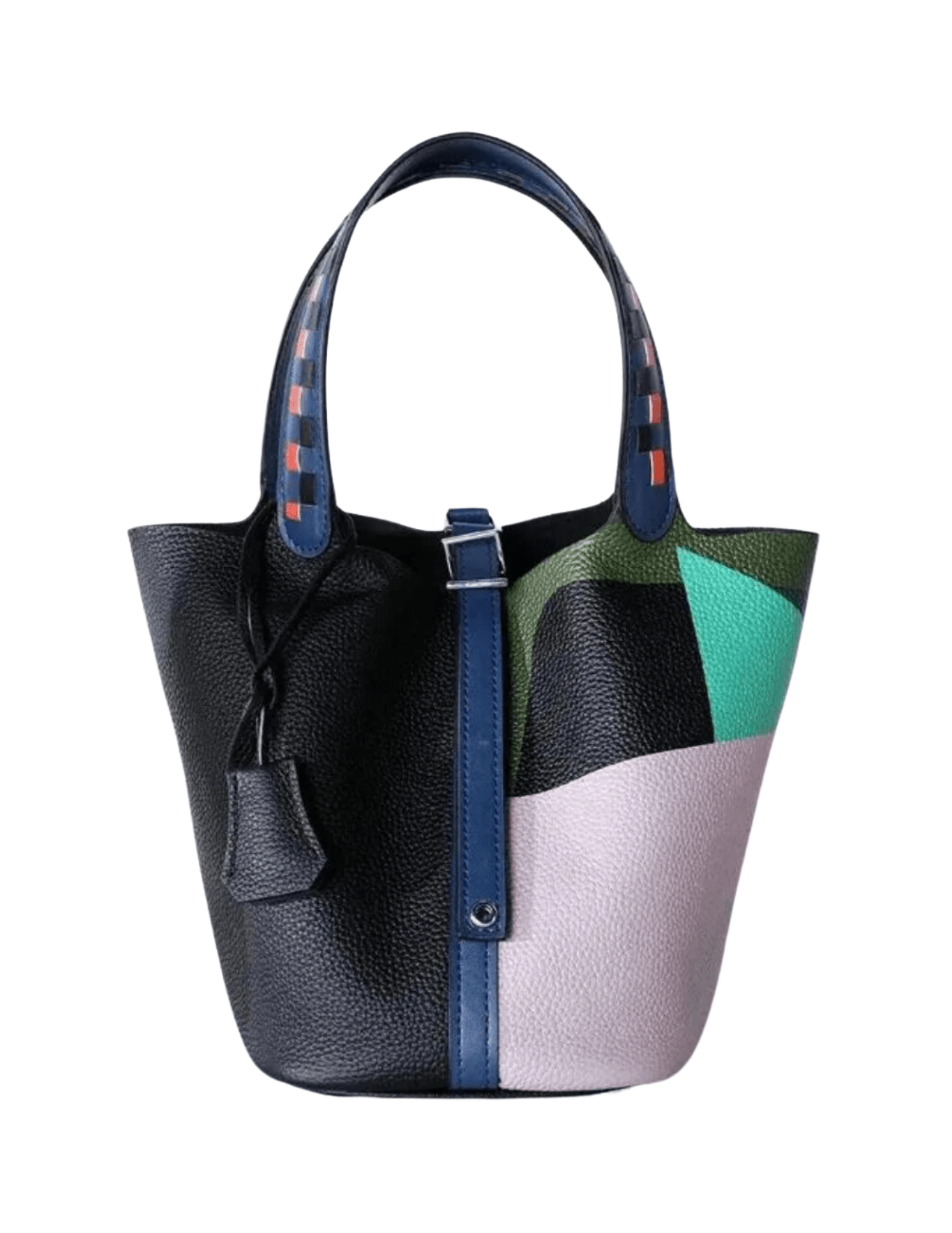 Austin Blaze - Austin Blaze Painted Leather Basket Bag - Buy Online