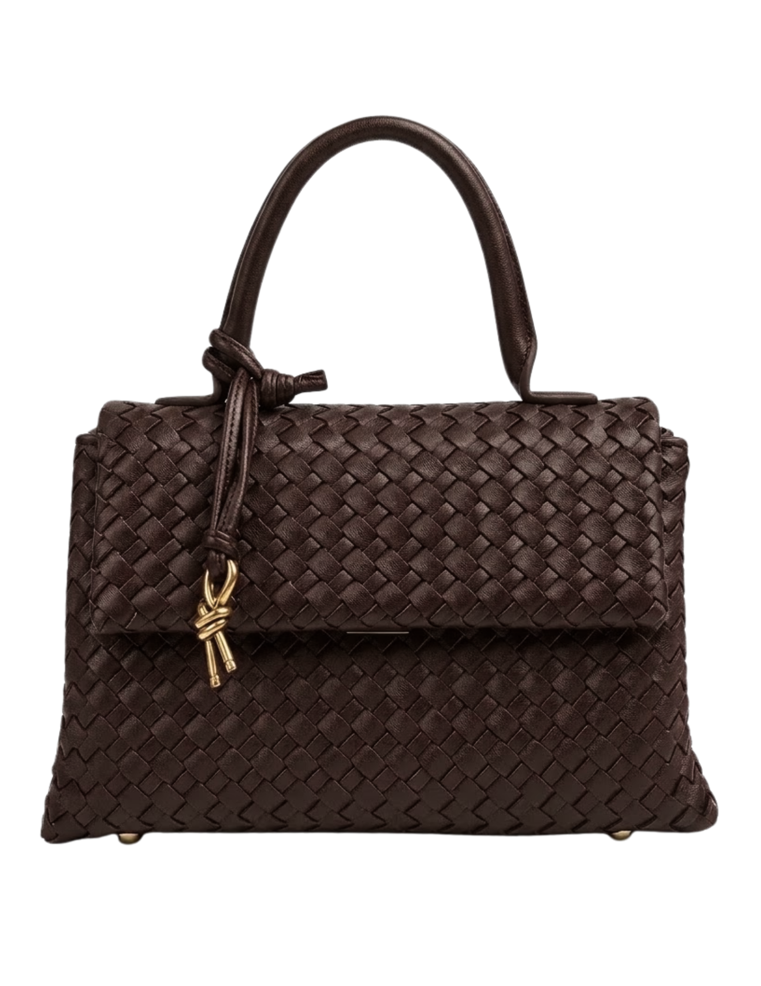 Austin Blaze Sloane Woven Dark Chocolate Bag |