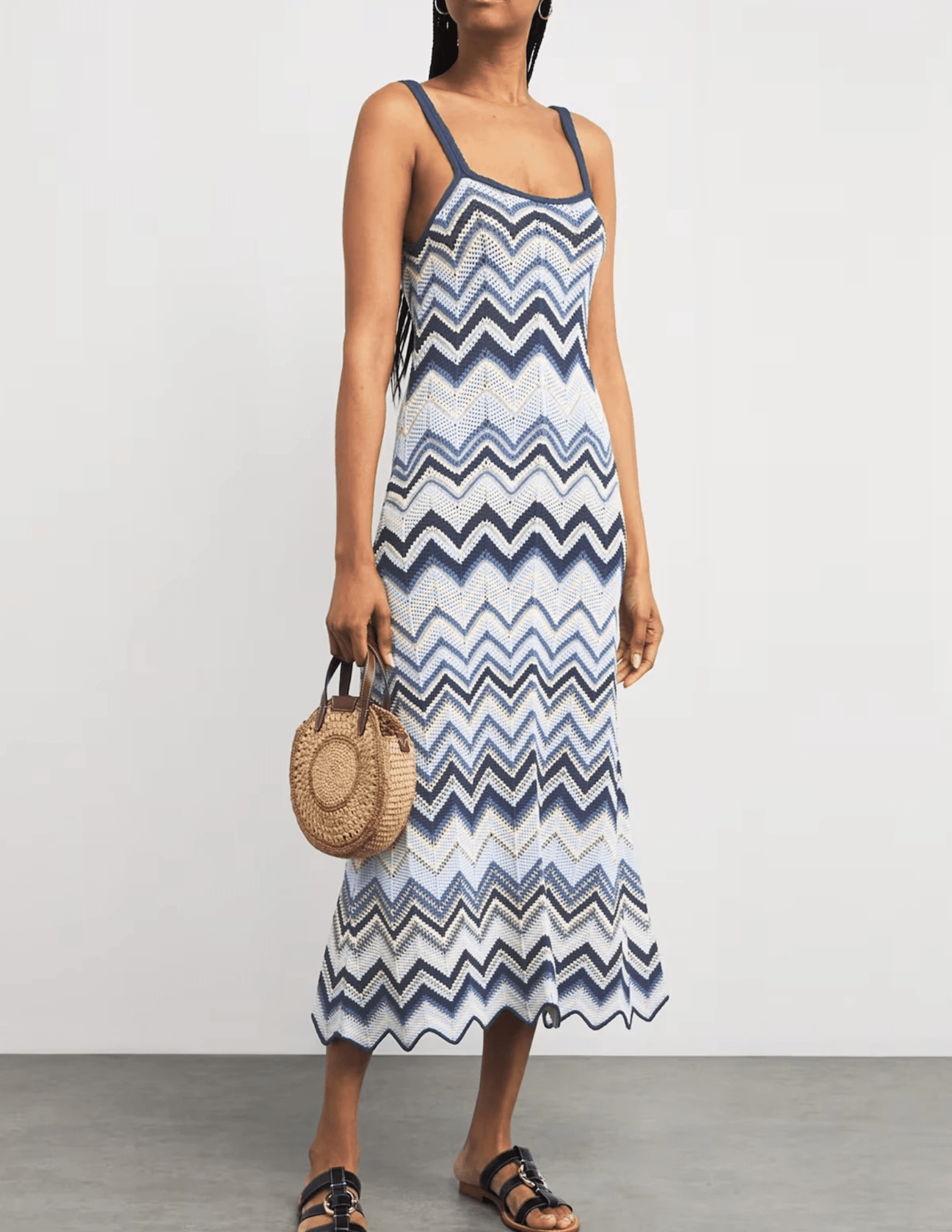 metallic knit midi dress By Anthropologie Sleeveless Metallic Knit Slim Midi Dress