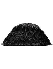 PRE-ORDER-Cult Gaia Jaala Mini Fringe Clutch in Black
