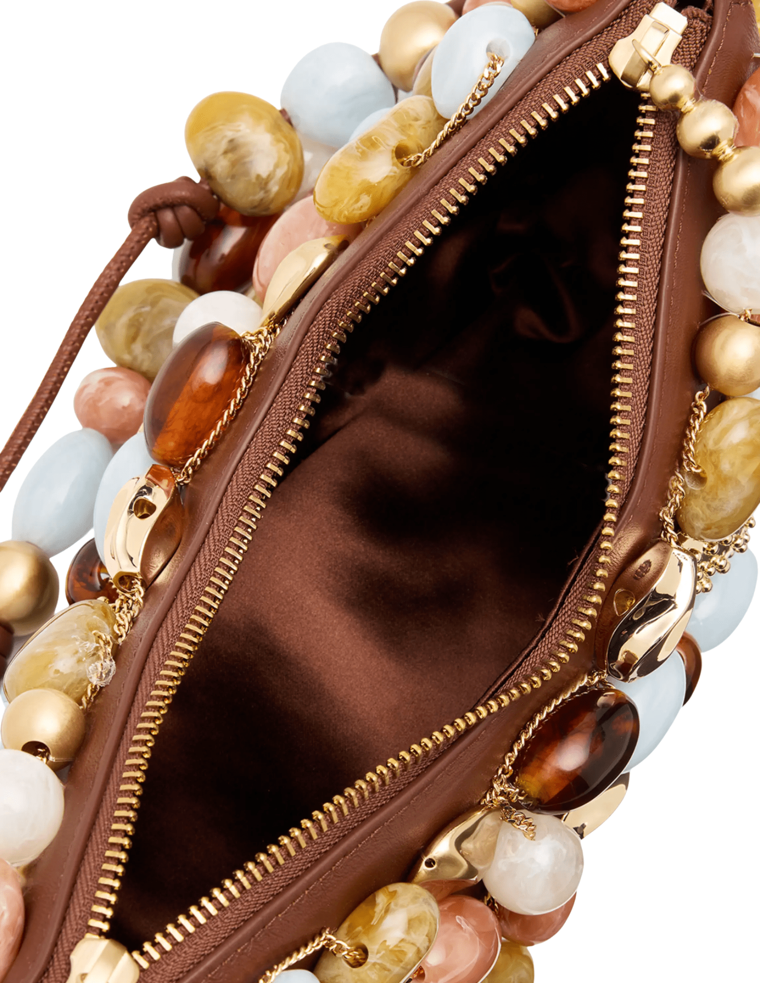 Top view of Cult Gaia Mercier convertible clutch