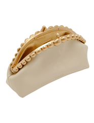 PRE-ORDER-Cult Gaia Una Clutch in Off White