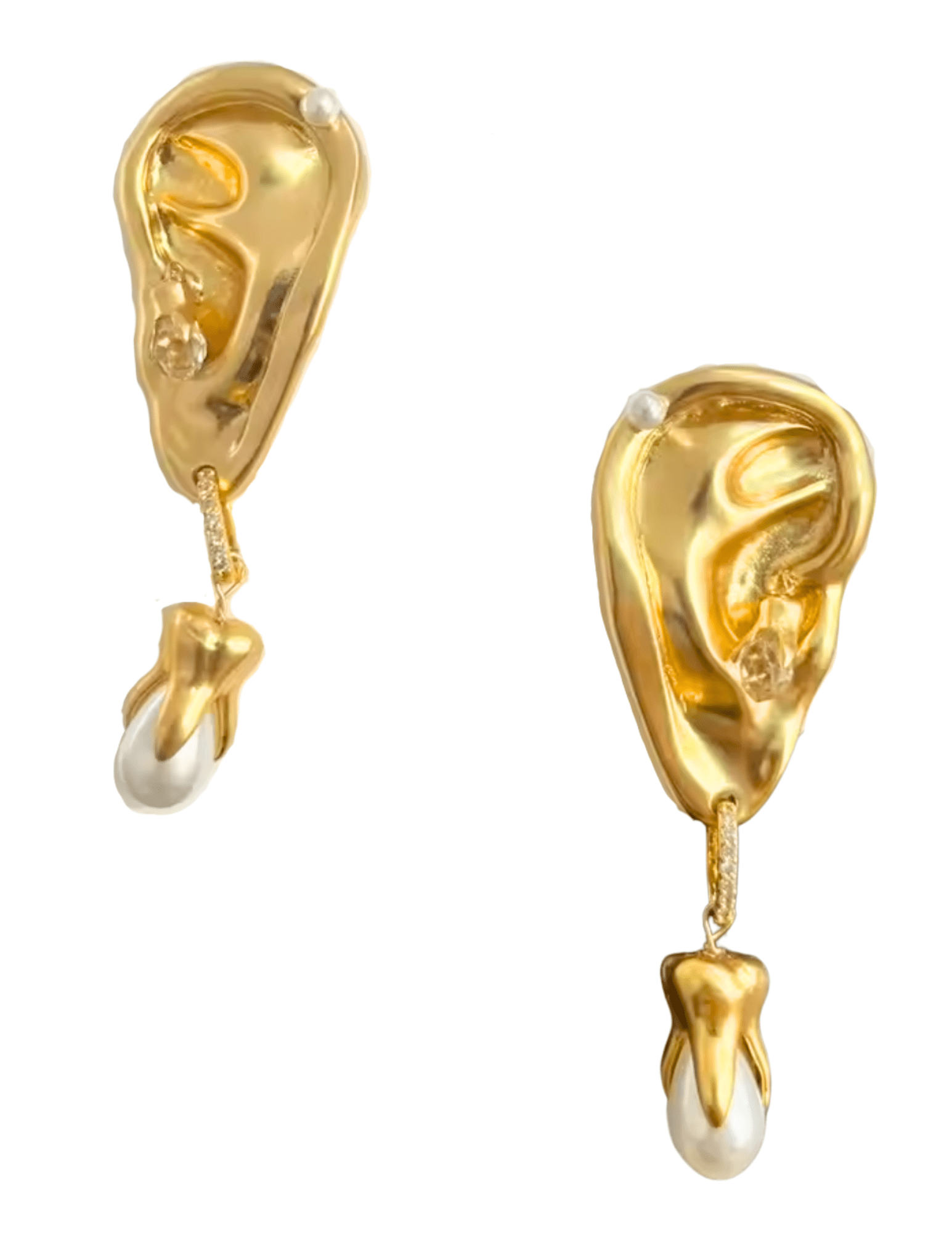 Fleur de Camélia - Fleur de Camélia Chloe Clip-On Earrings - Buy Online