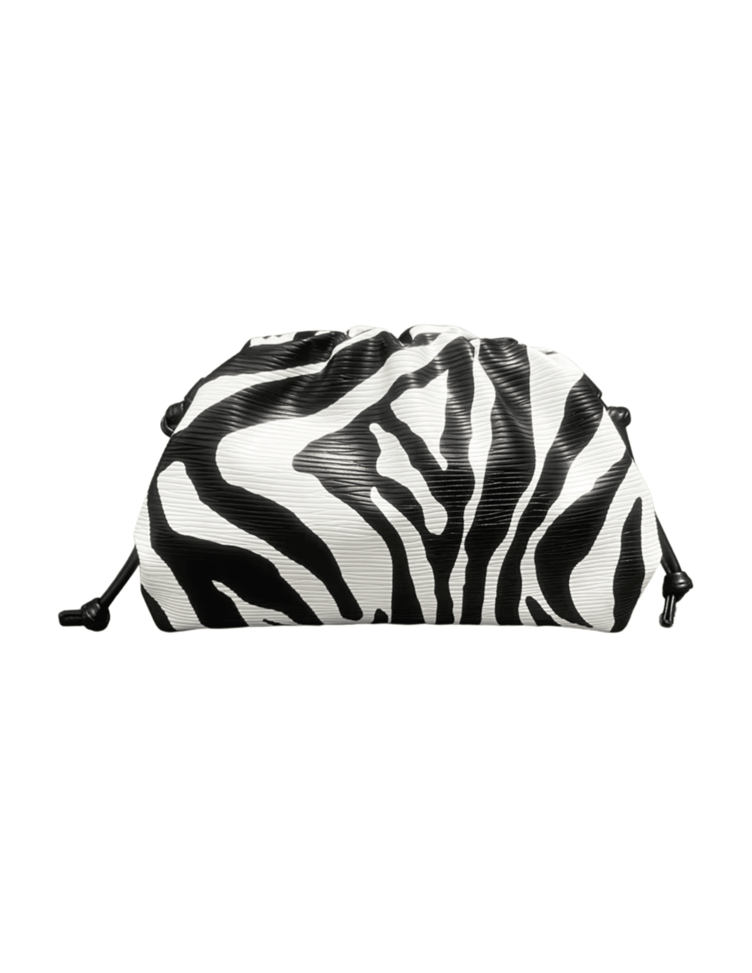 Fleur de Camélia Eliana Small Zebra Pouch Clutch