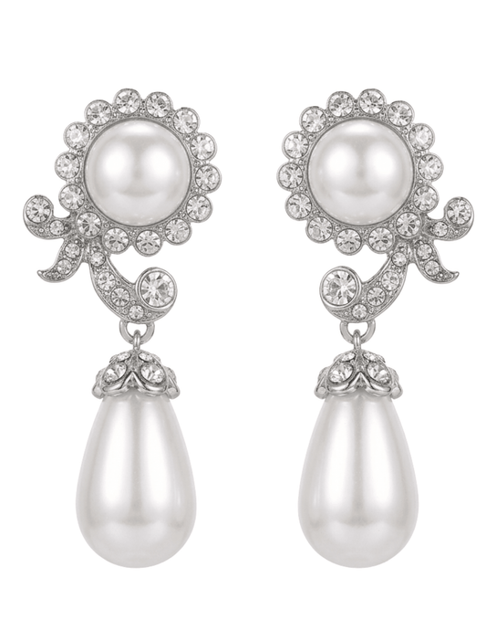 Fleur de Camélia Giselle Pearl Statement Earrings | Steven Dann
