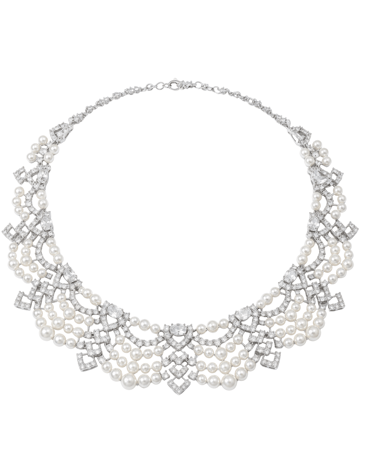 Fleur de Camélia Luciana Pearl Necklace | Steven Dann