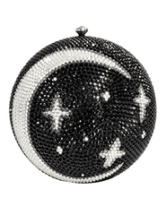 Fleur de Camélia Luna Rhinestone Clutch | Steven Dann