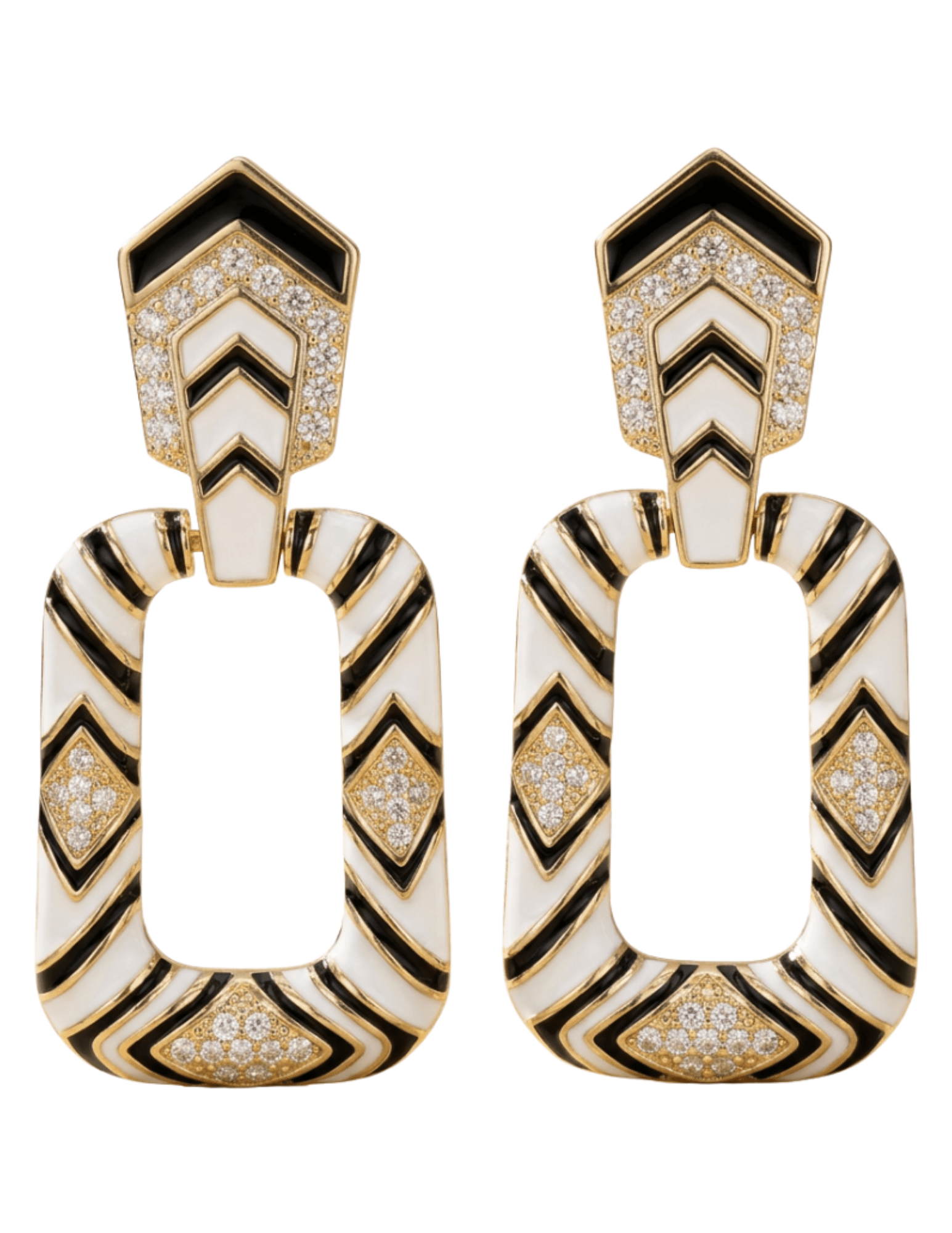 Fleur de Camélia Marta Statement Earrings