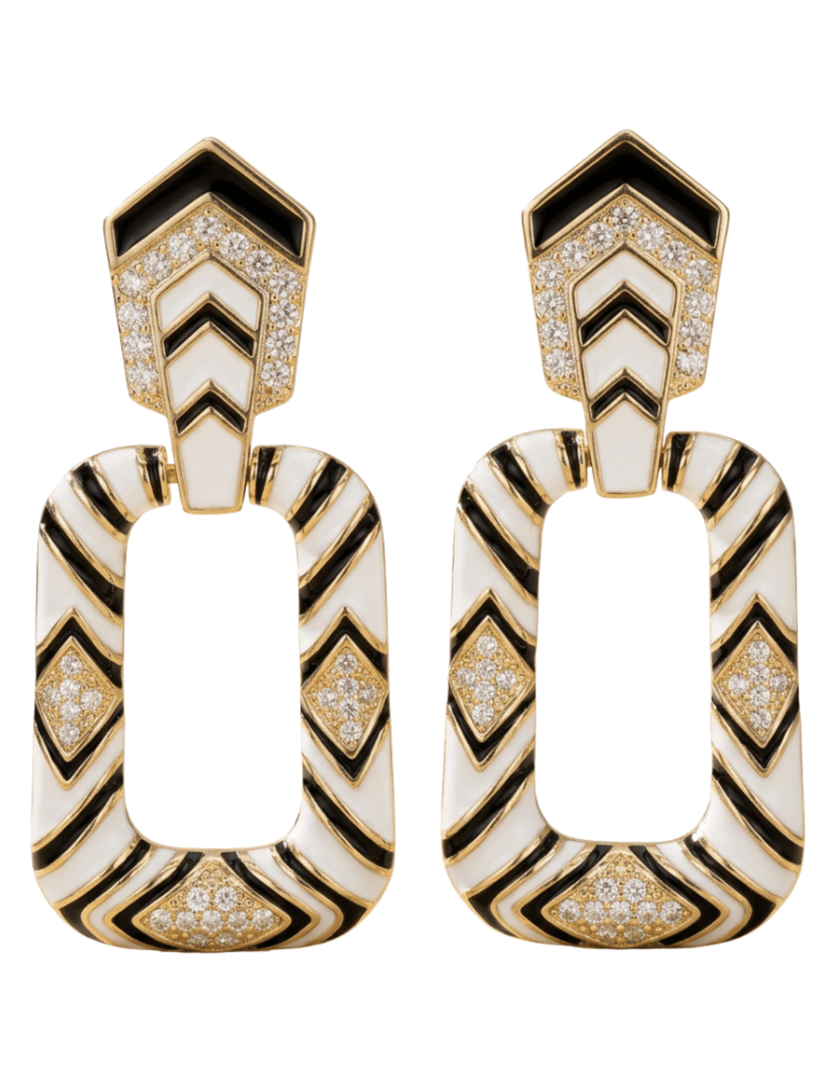 Fleur de Camélia Marta Statement Earrings