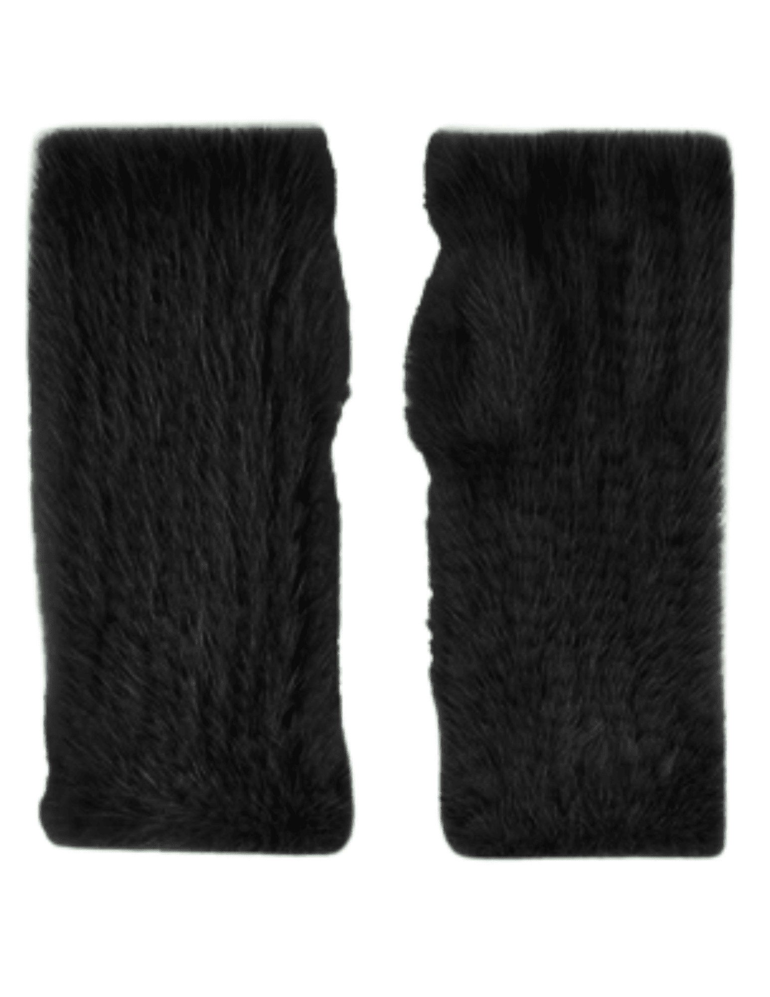 Fleur de Camélia - Fleur de Camélia Mink Knit Fingerless Gloves - Buy Online