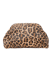 Fleur de Camélia Zana Leopard Print Pouch Clutch