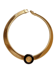 Fleur de Camélia - Fleur de Camélia Enamel Pendant Collar Necklace - Buy Online