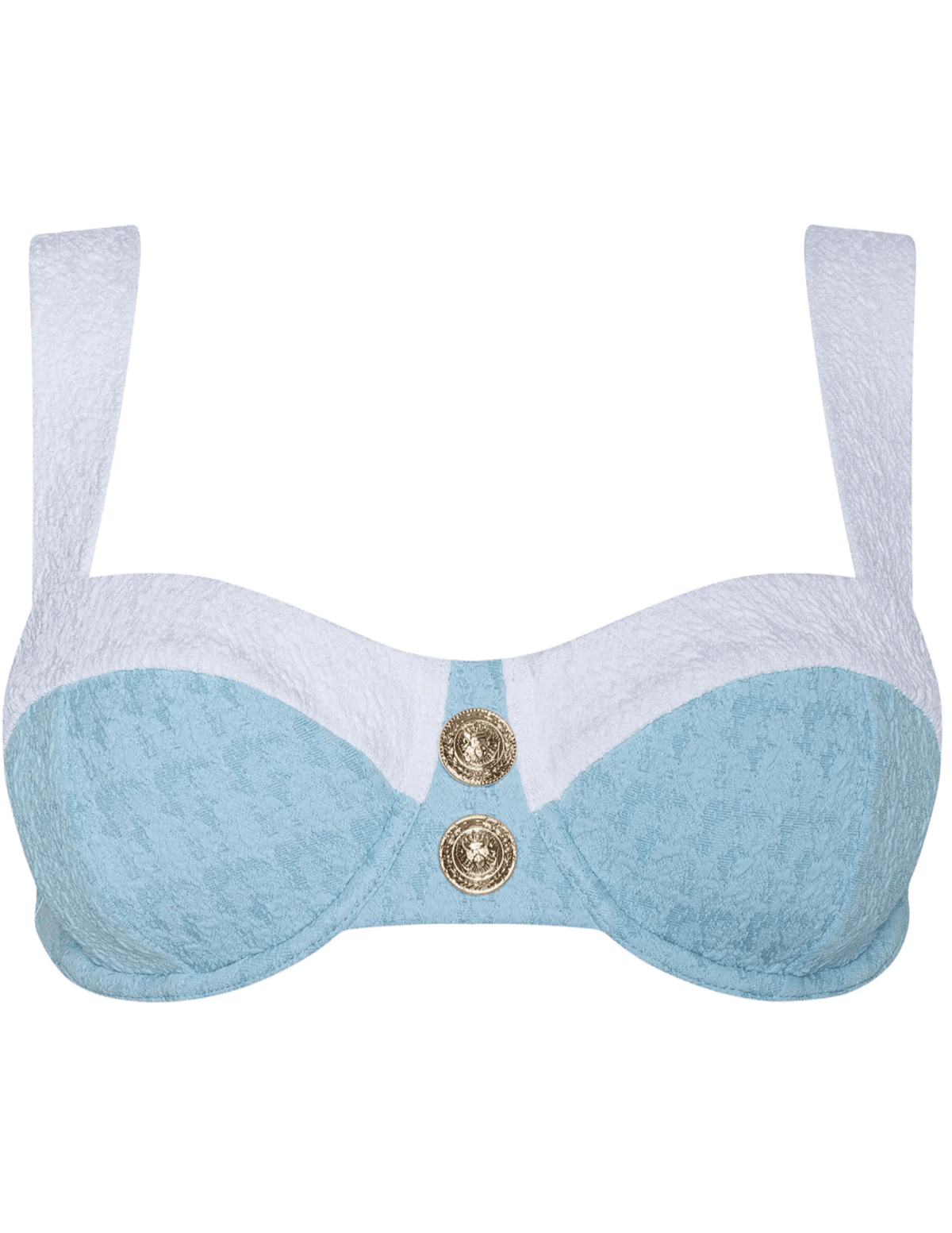 L’AGENCE Alexandria Balconette Bikini Top with removable straps