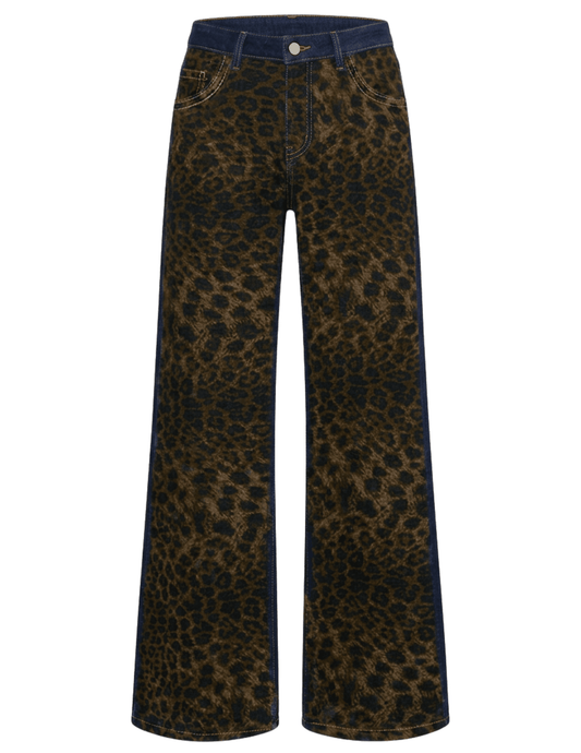L’AGENCE Alicent High Rise Wide Leg Jeans in Zephyr