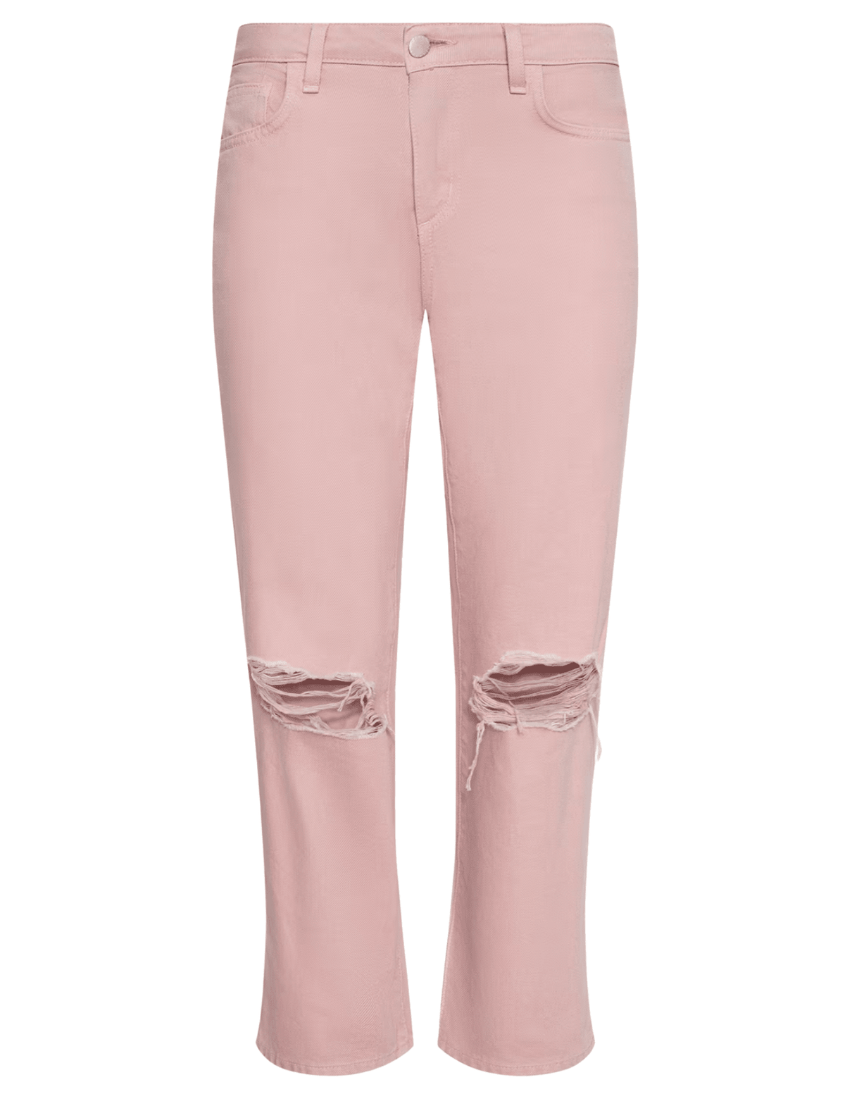 L’Agence Blaine low rise stovepipe jeans in misty rose 
