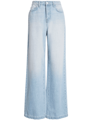 L’Agence Clayton wide leg jean Brea high rise light wash