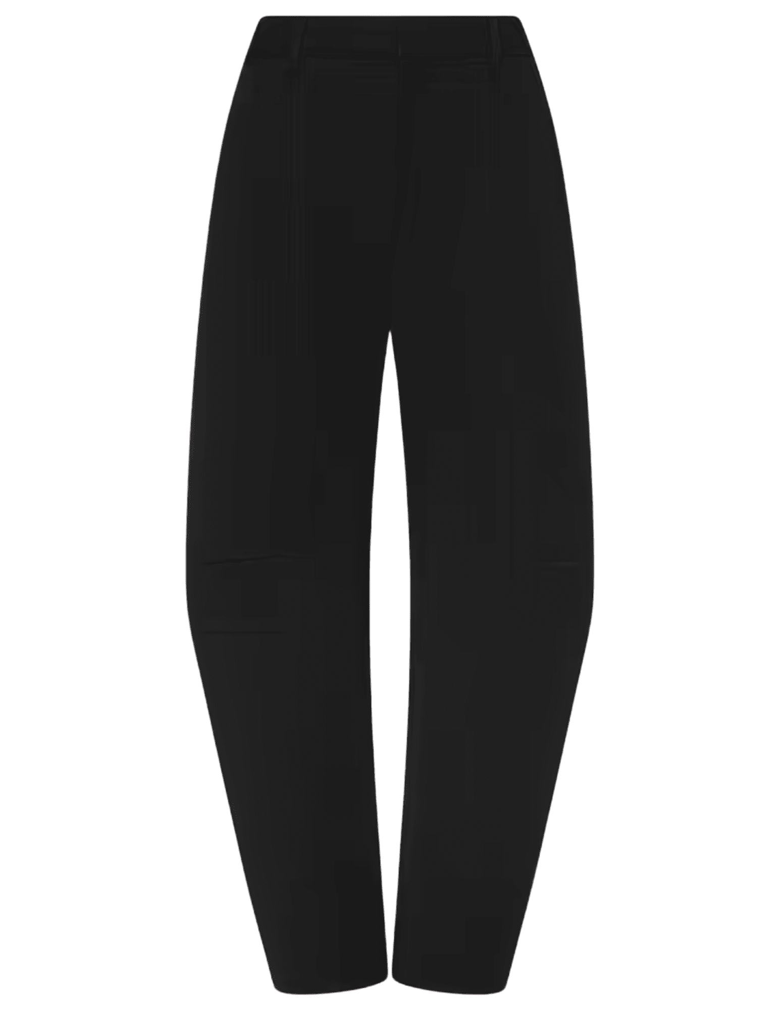 L'AGENCE Colby Barrel Trouser in Black