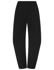 L'AGENCE Colby Barrel Trouser in Black