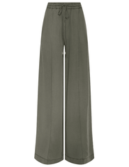 L'AGENCE Connie drawstring trouser in Smokey Olive