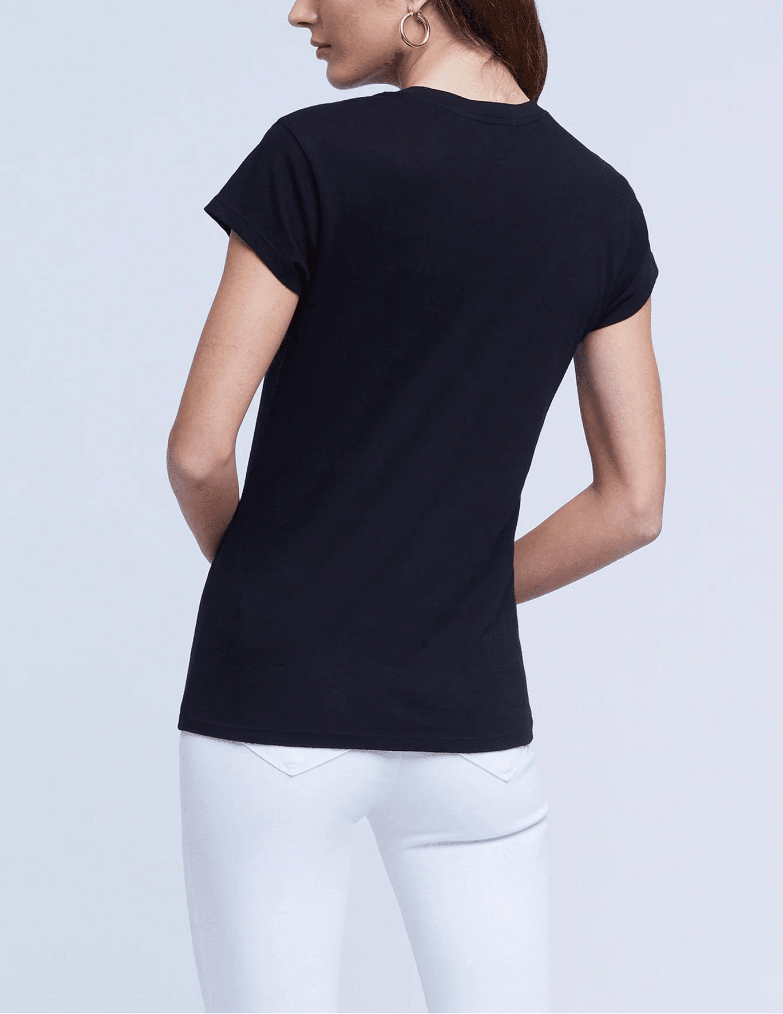 L'Agence - L'Agence Cory Short Sleeve Tee - Buy Online