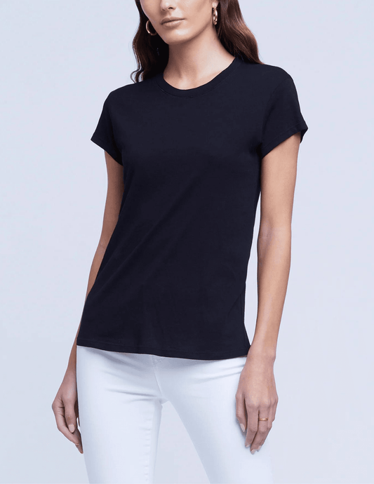 L'Agence - L'Agence Cory Short Sleeve Tee - Buy Online