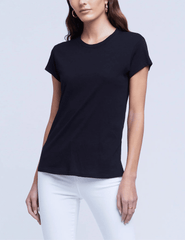 L'Agence - L'Agence Cory Short Sleeve Tee - Buy Online