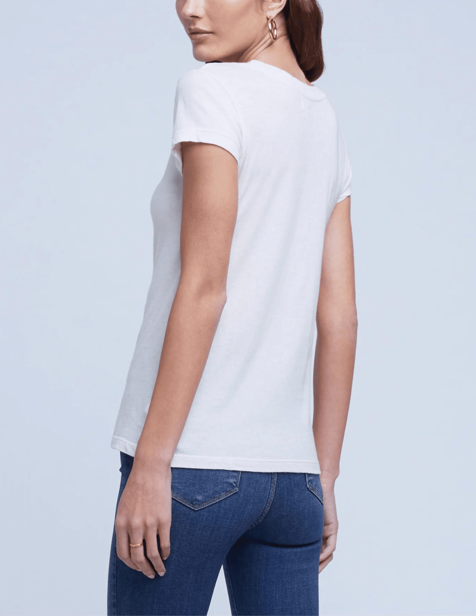 L'Agence - L'Agence Cory Short Sleeve Tee - Buy Online