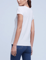 L'Agence - L'Agence Cory Short Sleeve Tee - Buy Online