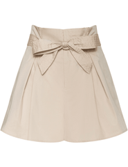 L’AGENCE Damira paperbag shorts biscuit 