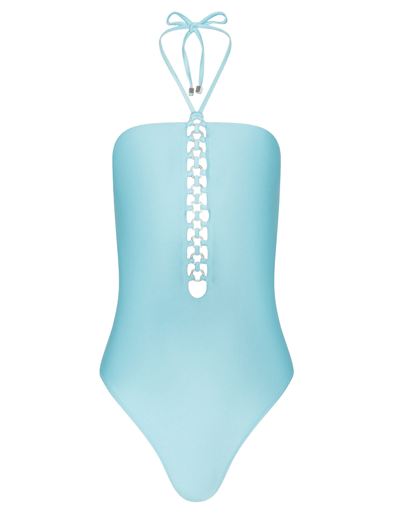 L'Agence - PRE-ORDER-L'AGENCE Indore One-Piece Swimsuit in Ice Blue - Buy Online