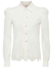 L'Agence - L'Agence Jenica Chevron Lace Blouse - Buy Online