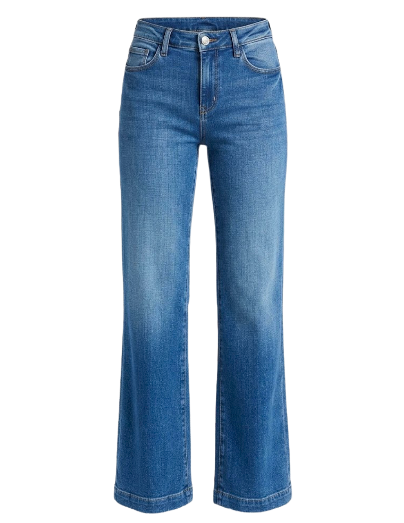 L'AGENCE Joanne Low Rise Wide Leg Jeans in Salinas