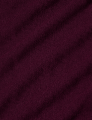 L’AGENCE Kamdyn Snap Button Mock Neck Sweater in Dark Port Gold detail view