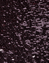 Close-up detail of sequins on L’AGENCE Karma Maxi Dress in Chocolate