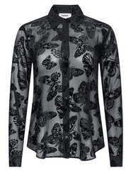 L’AGENCE Laurent Butterfly Burnout Blouse
