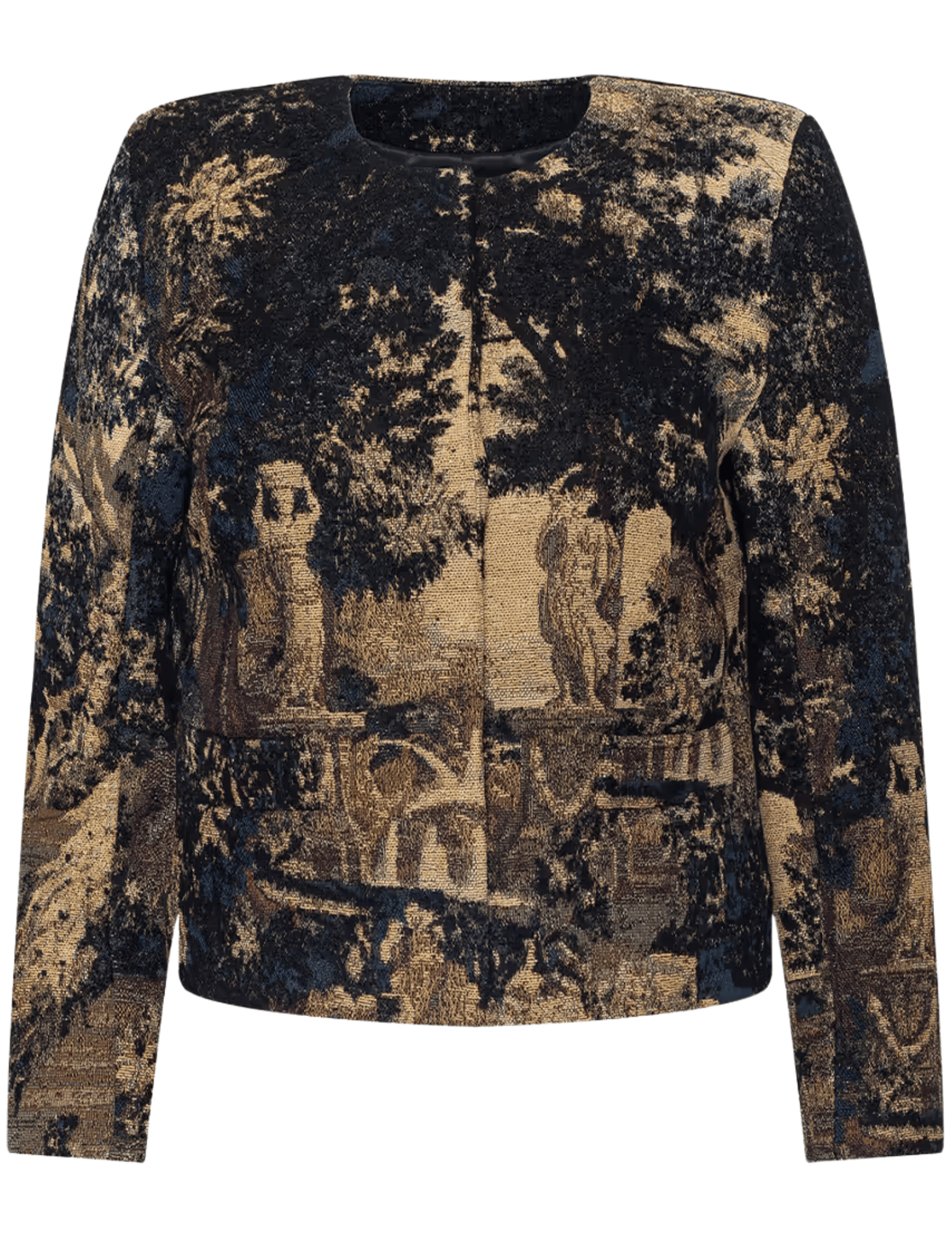 L'AGENCE Lian Multi Scenic Tapestry Jacket