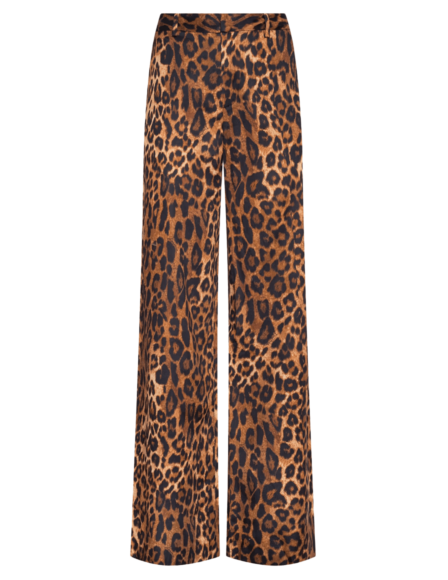 view of L’AGENCE Livvy Javan Leopard Straight Leg Trouser