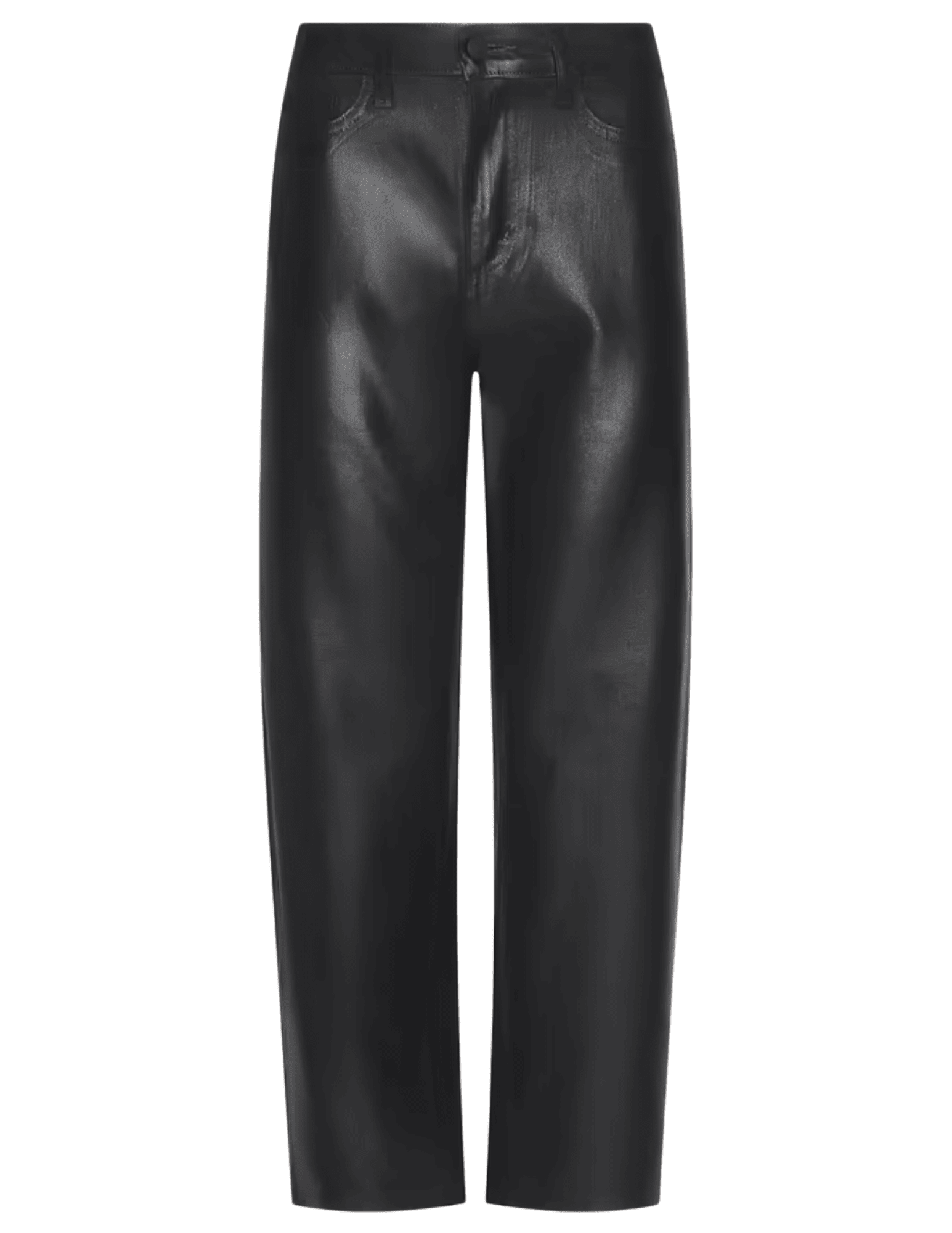 L'AGENCE Mallis High Rise Bow-Leg Jean Noir