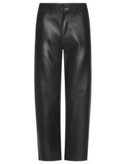 L'AGENCE Mallis High Rise Bow-Leg Jean Noir