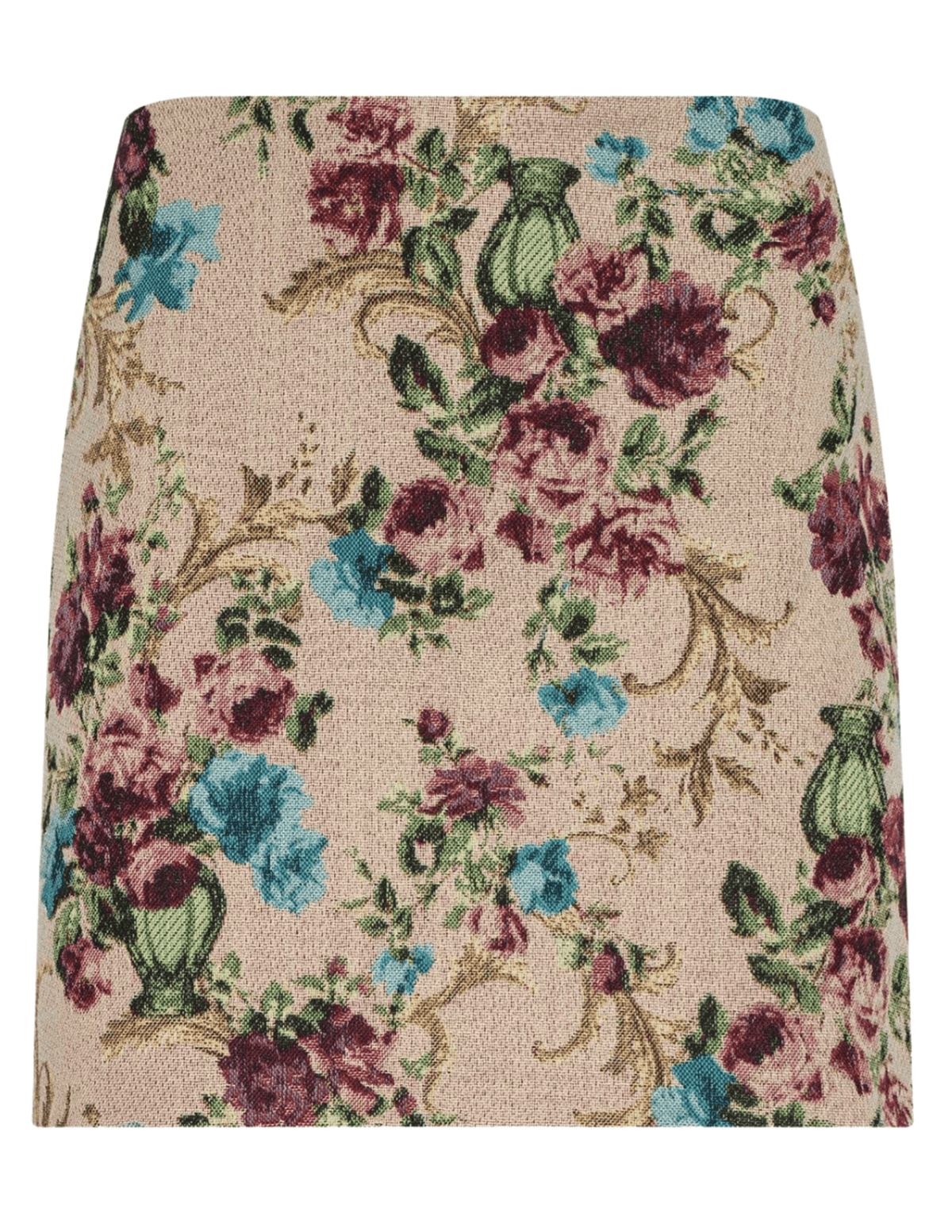 L’AGENCE Marseille mini skirt with concealed zipper