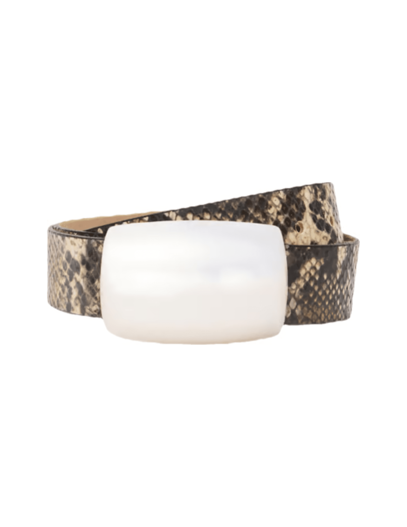 L'Agence - L'AGENCE Milou Domed Buckle Belt - Buy Online