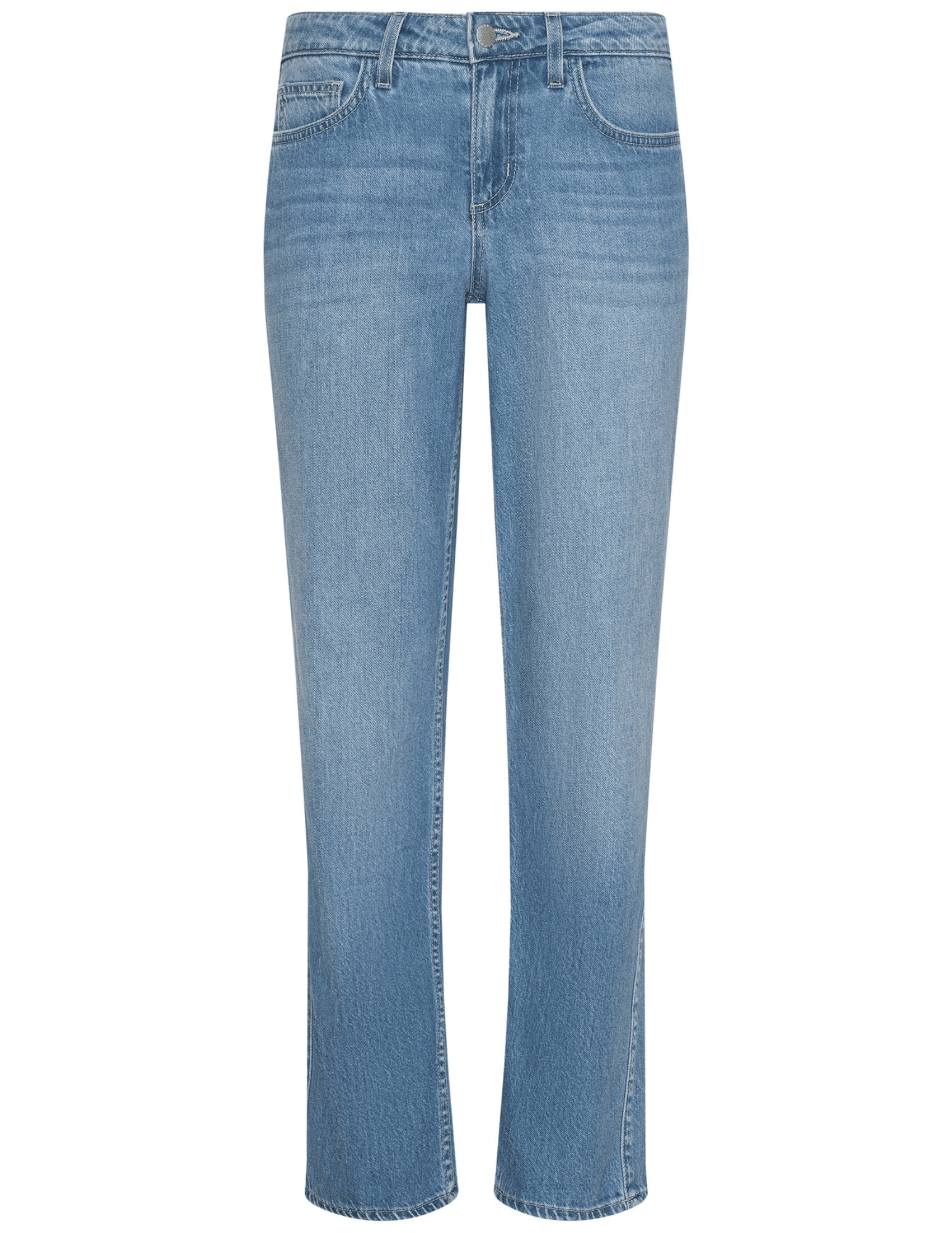 L’AGENCE Nevia Low Rise Slouch Jeans in Caster front view