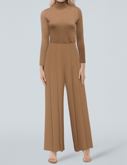 L'Agence - L'AGENCE Novalynn Cropped Pleated Wide Leg Pant - Buy Online