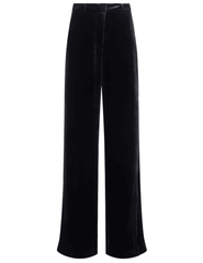 L'Agence - L'Agence Pilar Velvet Wide Leg Pant - Buy Online