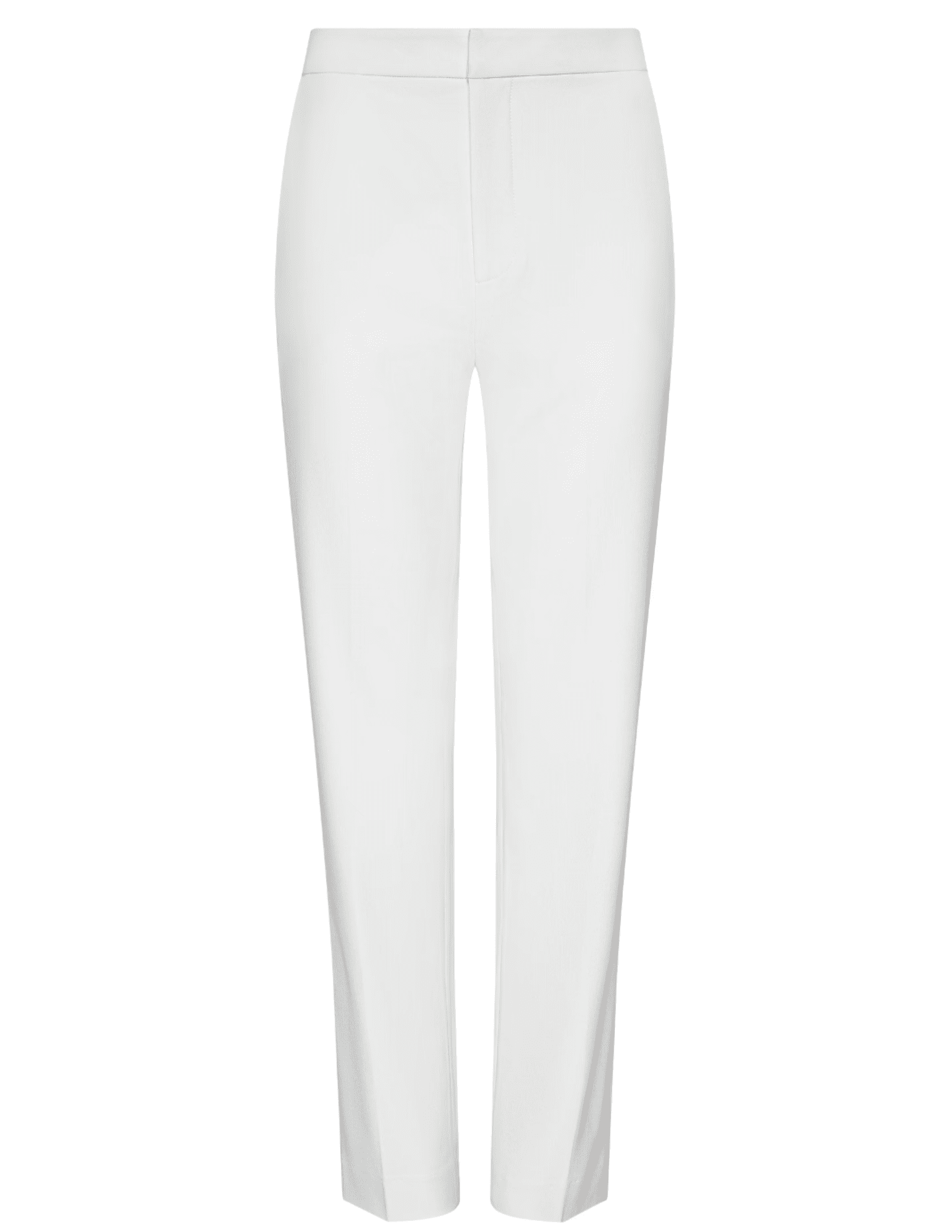 L'AGENCE Rebel high-waisted straight-leg trouser in white