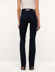 Back view of L'AGENCE Ruth High Rise Jeans in Metro featuring classic five-pocket denim styling and a flattering fit.