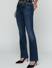 Side view of L'AGENCE Ruth High Rise Straight Jean in Vancouver,