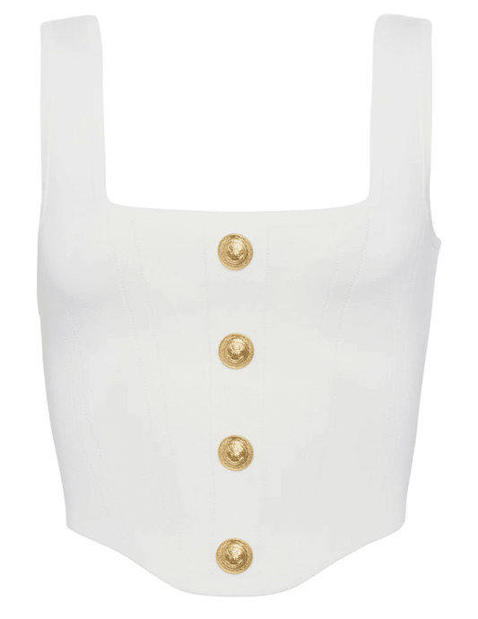 L'Agence - L'Agence Saga Square Neck Bustier Top - Buy Online